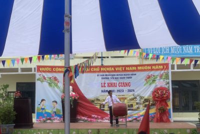 Trường Tiểu học Hành Thịnh tổ chức Lễ Khai Giảng năm học 2023 – 2024