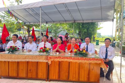 Rộn ràng ngày khai giảng năm học mới 2025–2026 của Trường Tiểu học Hành Thịnh gắn với Lễ kỷ niệm 80 năm thành lập Bộ Quốc gia Giáo dục