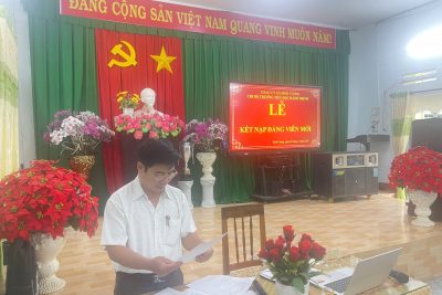 TRƯỜNG TIỂU HỌC HÀNH THỊNH ĐÃ TỔ CHỨC LỄ KẾT NẠP ĐẢNG VIÊN MỚI THÀNH CÔNG VÀO SÁNG NGÀY 03 THÁNG 12 NĂM 2025